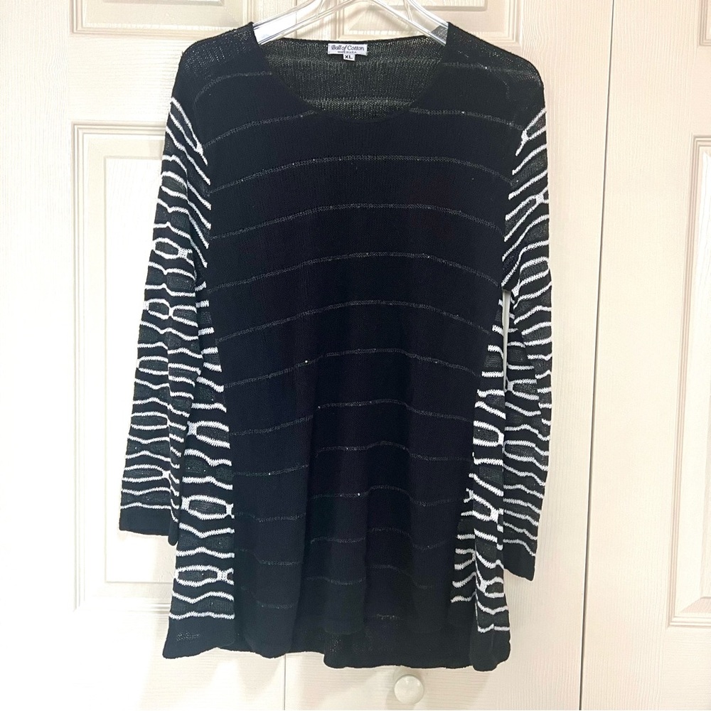 Ball of Cotton Lightweight Knit Sweater